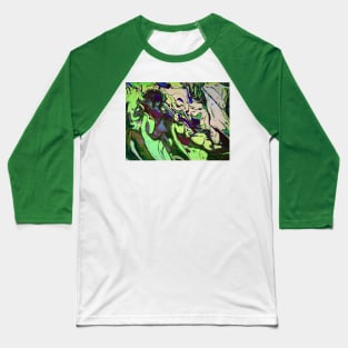 Liquid Dream (Green) Baseball T-Shirt